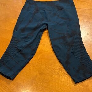 lululemon athletica Navy Tie-Dye Leggings
